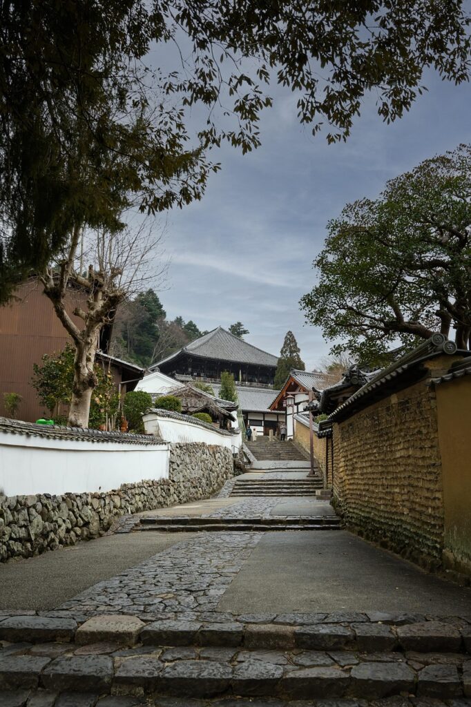 pathway, path, nigatsudo hall, todaiji temple, wooden building, wooden structure, nara, japan, buddhism, pathway, pathway, pathway, pathway, pathway, japan, japan, japan