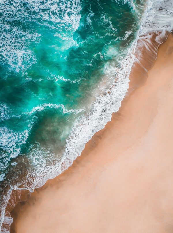 beach, sea, ocean, shore, waves, paradise, outdoors, seaside, sand, aesthetic wallpaper, phone wallpaper, nature, iphone wallpaper