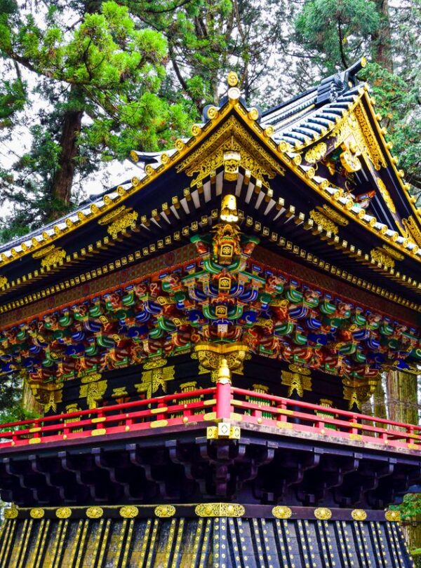 Exquisite Taiyu-In Temple in Nikko showcasing traditional Japanese architecture.